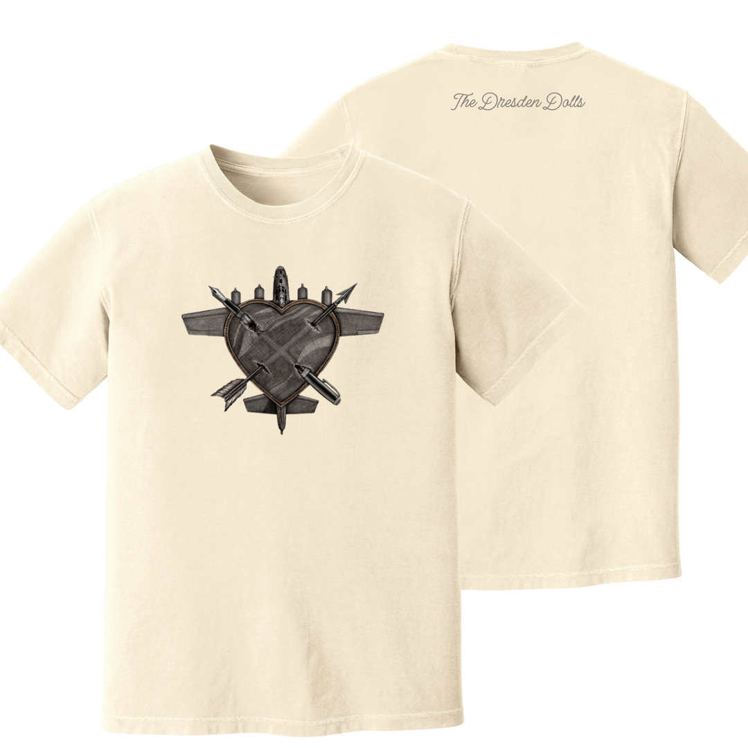 Heartplane T-Shirt - Ivory (PRE-ORDER)